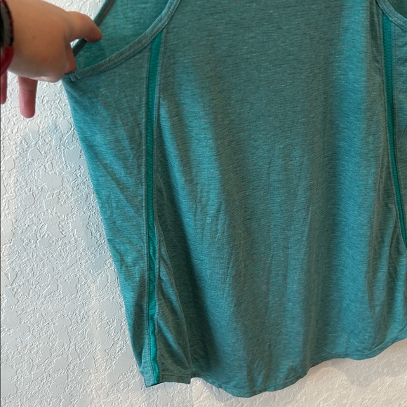 Toad&Co Turquoise Tank Top - Picture 7 of 9